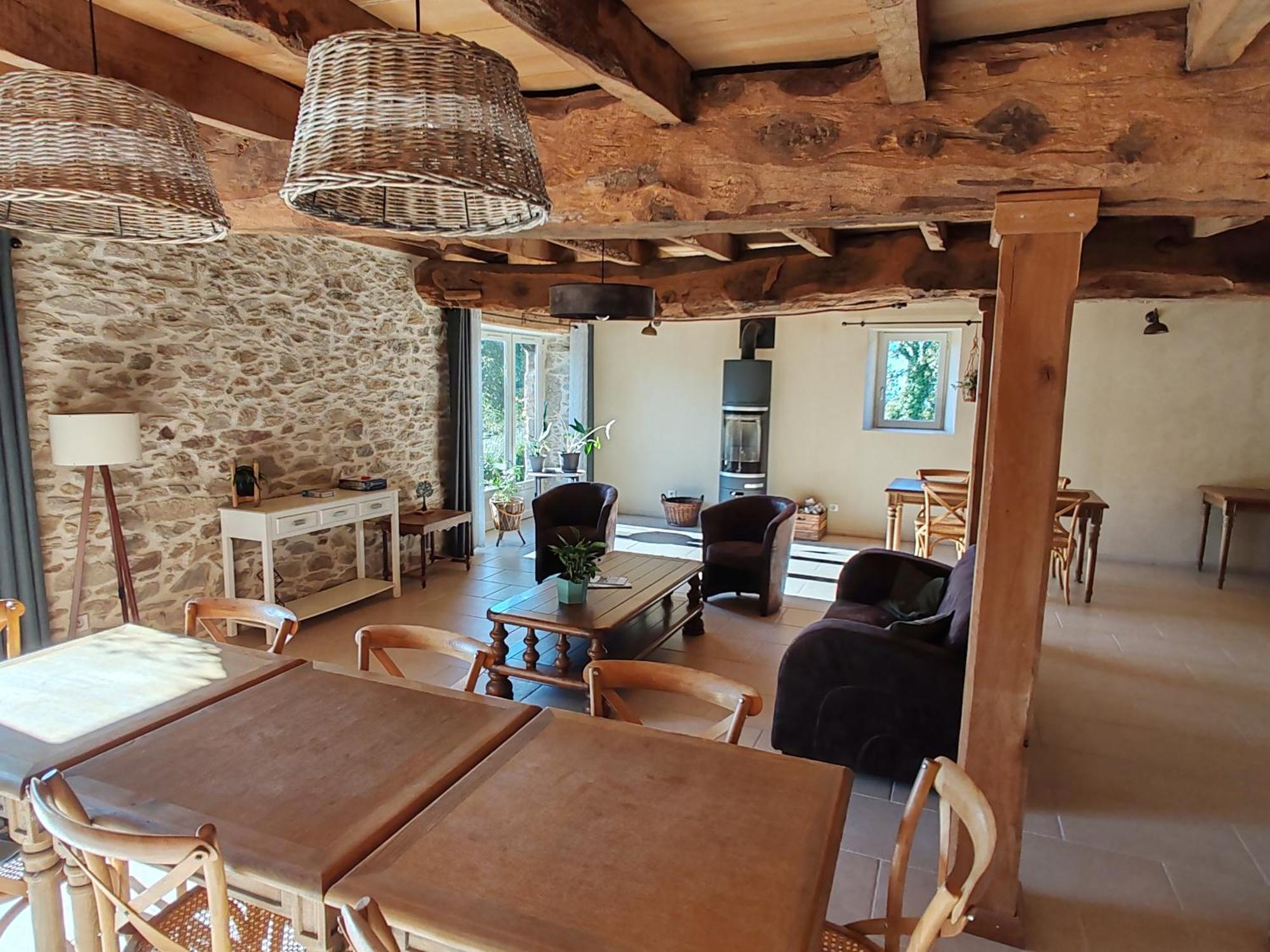 La Source Du Bonheur Chambres Et Table D'Hotes Rieupeyroux  Ngoại thất bức ảnh